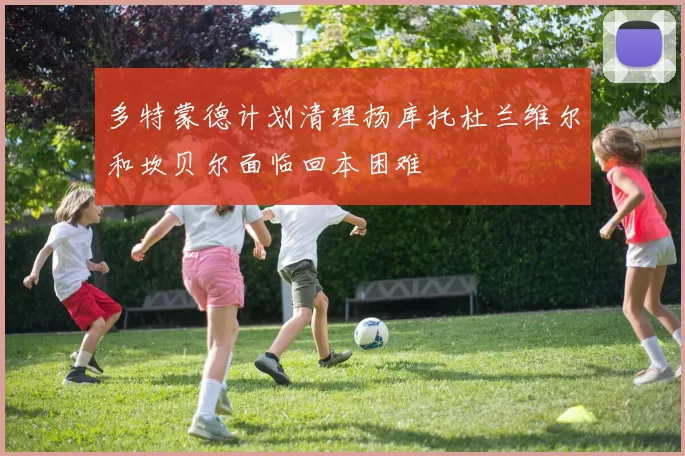 多特蒙德计划清理扬库托杜兰维尔和坎贝尔面临回本困难
